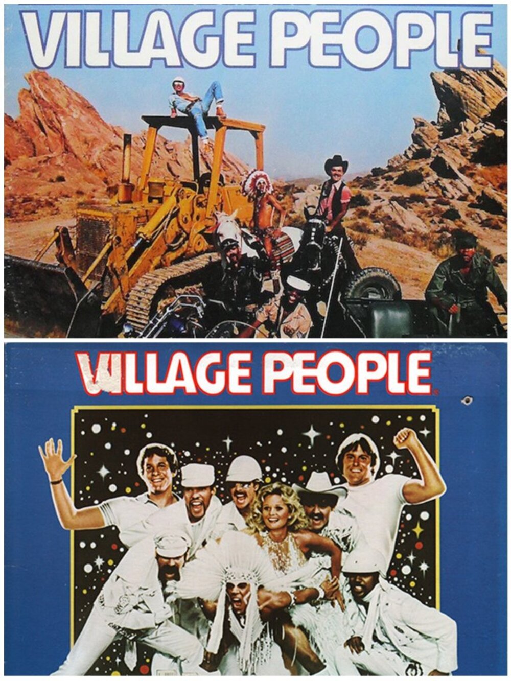 VILLAGE PEOPLE 2 LP Bundle